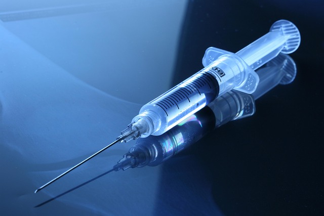 a syringe