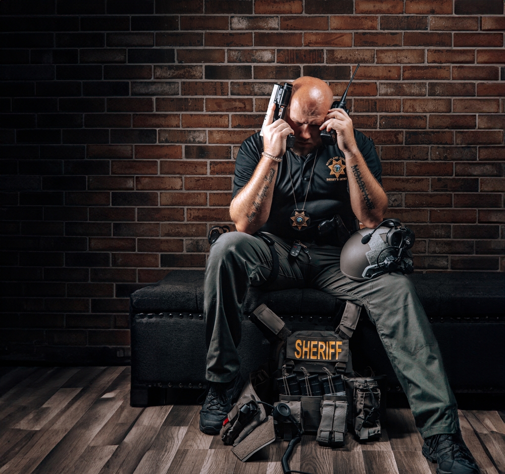 Sheriff Deputy and SWAT member in recognition of National Law Enforcement Suicide Awareness Day