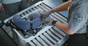 20+ Dangerous Airport Habits Security Experts Wish Every Traveler Would Drop Security,Checkpoint,In,International,Airport,Terminal:,Tsa,Worker,Inspecting,Bags,