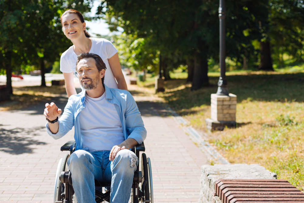 Bright energetic people spotting someone they know