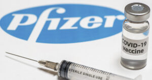 Study Suggests Possible Link Between Pfizer COVID-19 Vaccine and Vision-Related Eye Conditions Pfizer COVID vaccine concept