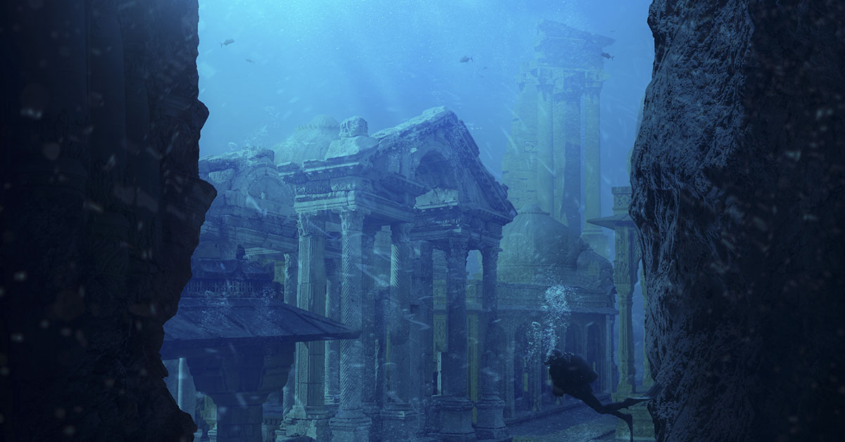 Lost City Emerges from the Depths: Scientists Explore Atlantis-Like Ruins in Lake