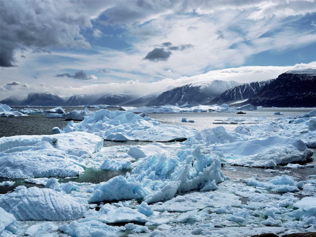 "Remnants of Store Glacier at Uummannaq", Uummannaq Fjord, Greenland (2007)