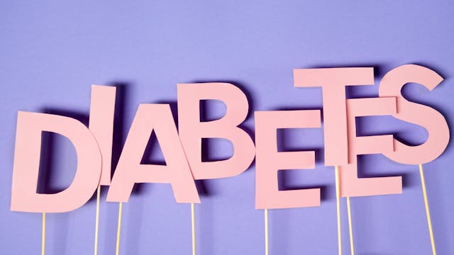 letters spelling diabetes