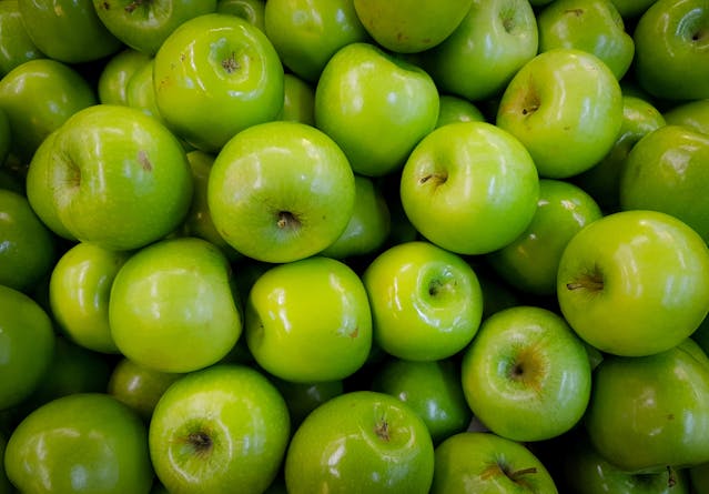 green apples