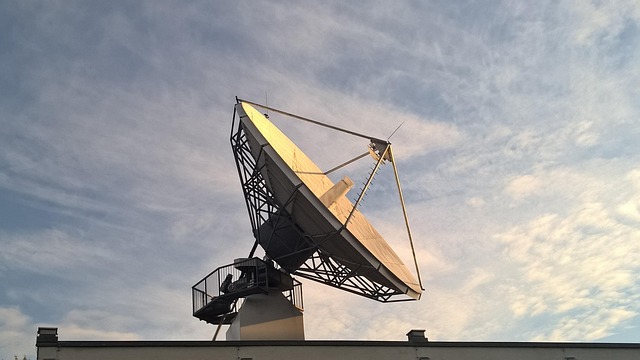a satellite dish