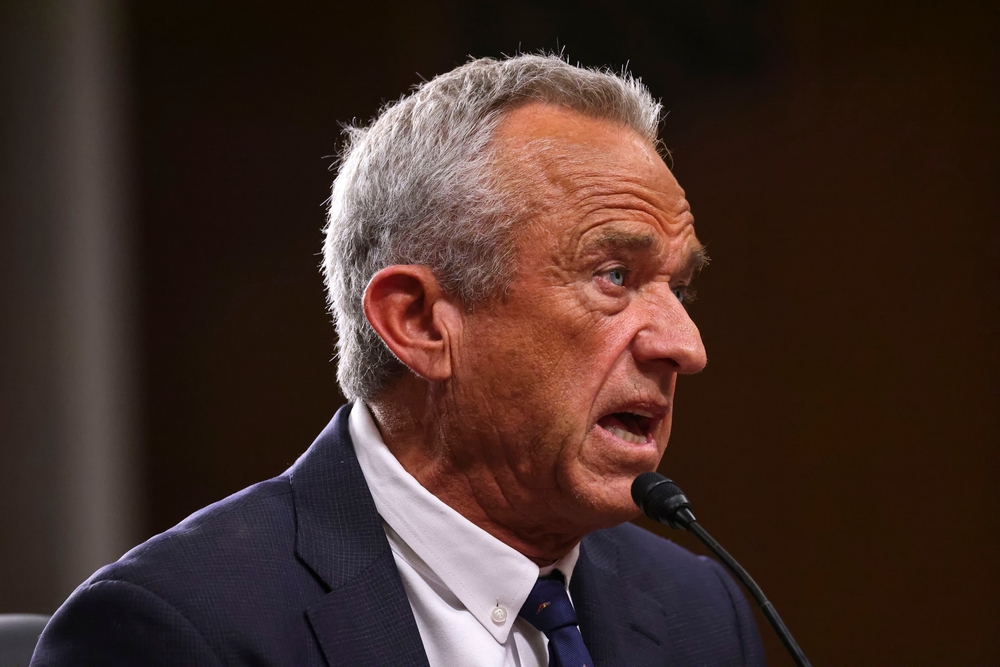 WASHINGTON, DC, USA – January 29, 2025: Robert F. Kennedy Jr., nominee for Secretary of Health and Human Services, testifies during his confirmation hearing.