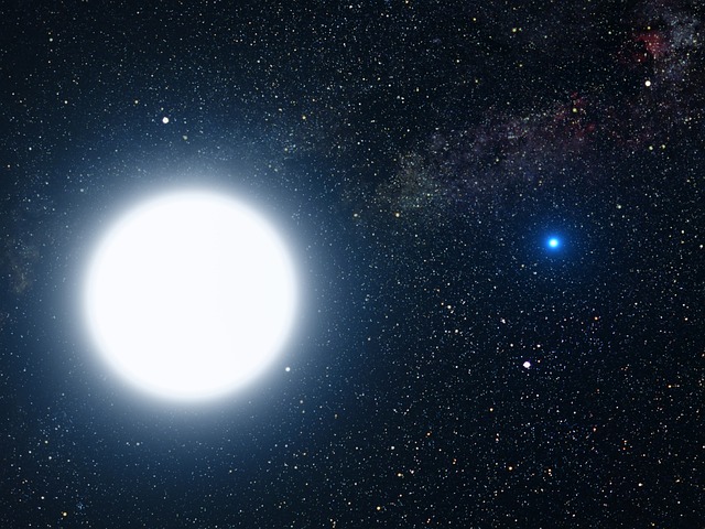 A white dwarf