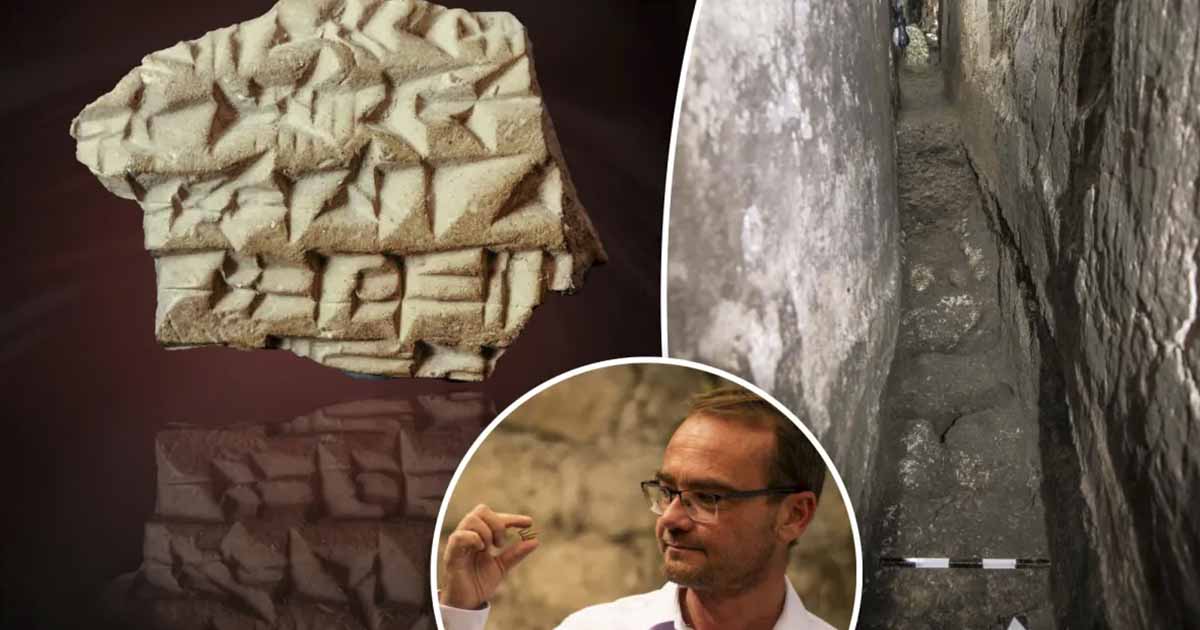Ancient Assyrian Inscription Found in Jerusalem May Reveal Truth Behind Biblical Story
