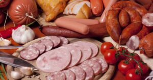 Various cold cuts and processed meats