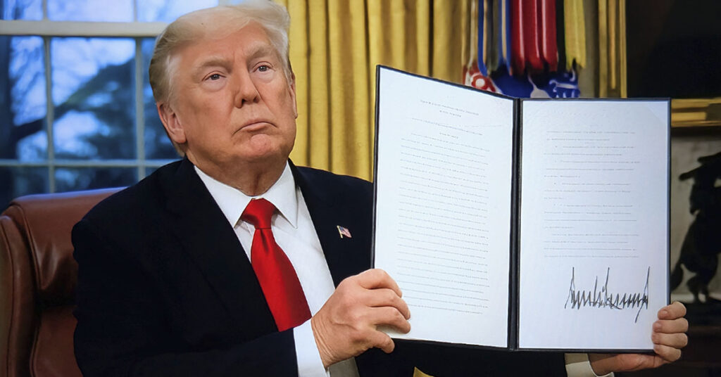 Inside Trump’s Most Debated Executive Orders of 2025 - Featured image