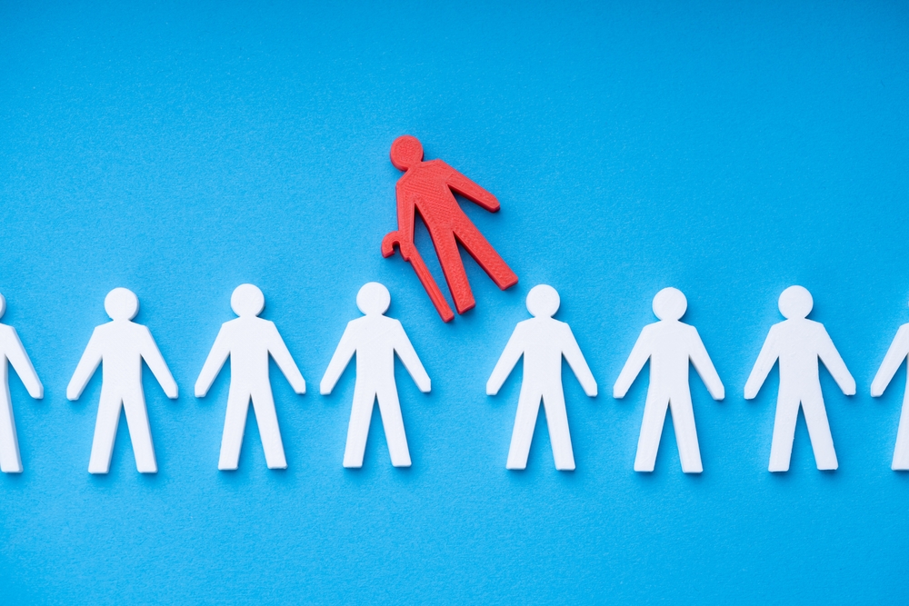 Employment Ageism. Unfair Social Discrimination. Elder People Job