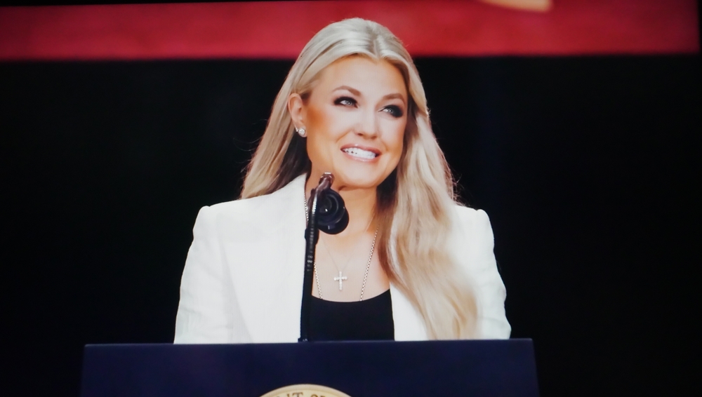 Arizona, USA - September 25 2025: Erika Kirk's Love Story With Charlie and What's Next for Turning Point.