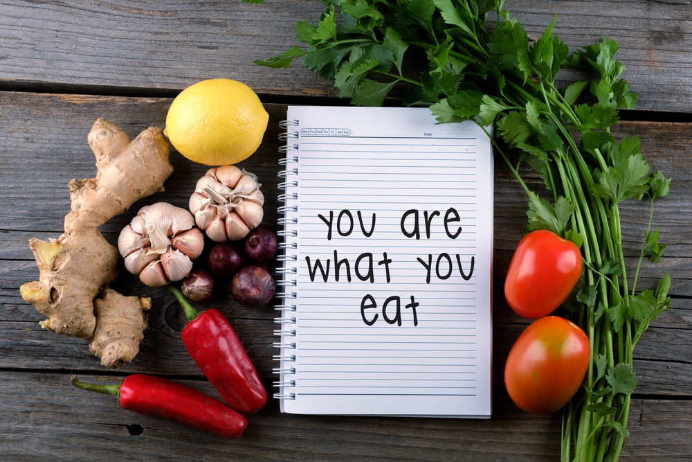 You are what you eat, health conceptual