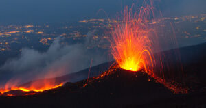 Ticking Time Bomb: The Largest Supervolcano In The US Is Awakening lava flow and explosions