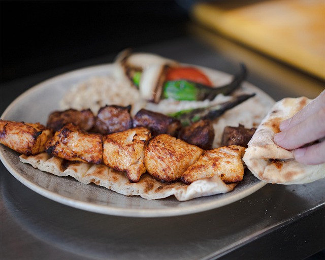 plate full of choline-rich food