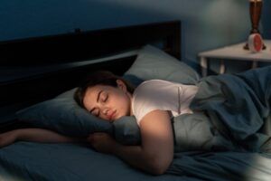 Just Minutes More Sleep and Exercise Linked to Lower Heart Risk woman sleeping