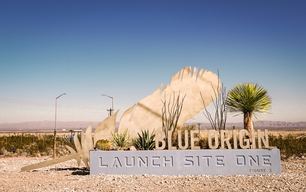 Blue Origin West Texas Launch Site One, Van Horn, Texas, USA