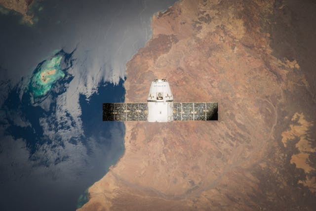 Satellite over Earth