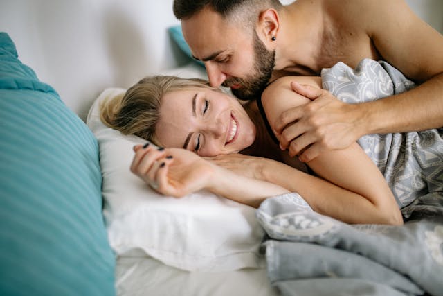 couple in bed