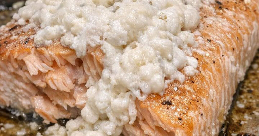 Why Your Salmon Is Sweating White Stuff When Cooked? - Featured image
