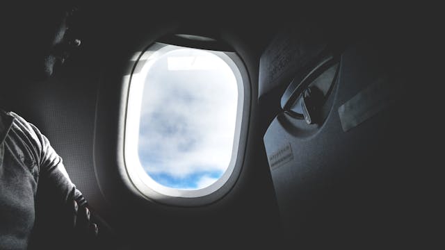 airplane window