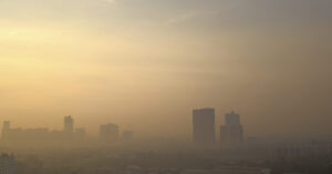 smog seen city air