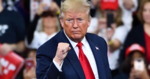 Is 'America First' Turning Into "Trump First'? Trump fist pump