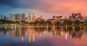 Kuala Lumpur. Cityscape image of Kuala Lumpur, Malaysia during sunset.