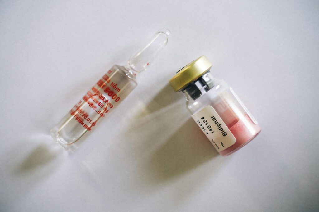 Vial and Flask
