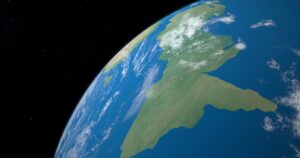 Scientists Just Confirmed Earth Has a Hidden Eighth Continent Possible Zealandia continent in earth planet - 3d render