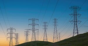 These States Are Most Likely to See Blackouts This July — Are You Ready? High Voltage Power Lines at the Crack of Dawn. Mission Peak Regional Preserve, Alameda County, California, USA.