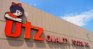 Popular Potato Chip Brands Recalled Due to Salmonella ditorial image of the utz factory in Hanover, PA. Utz distributes potato chips and other snacks in the United States.