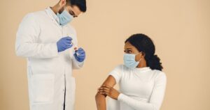 Up to 100% of Cervical Cancer Deaths Could Be Eliminated, Landmark Study Reveals A healthcare professional prepares a vaccine dose for administration to a young woman.