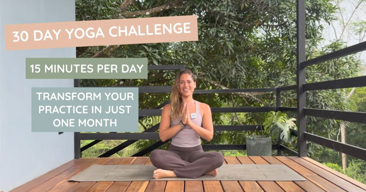 30 Day Yoga Challenge