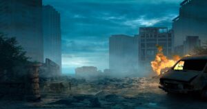 'Greatest Risk to Civilization' Coming Sooner Than Thought, Scientists Warn End of the world, burning city