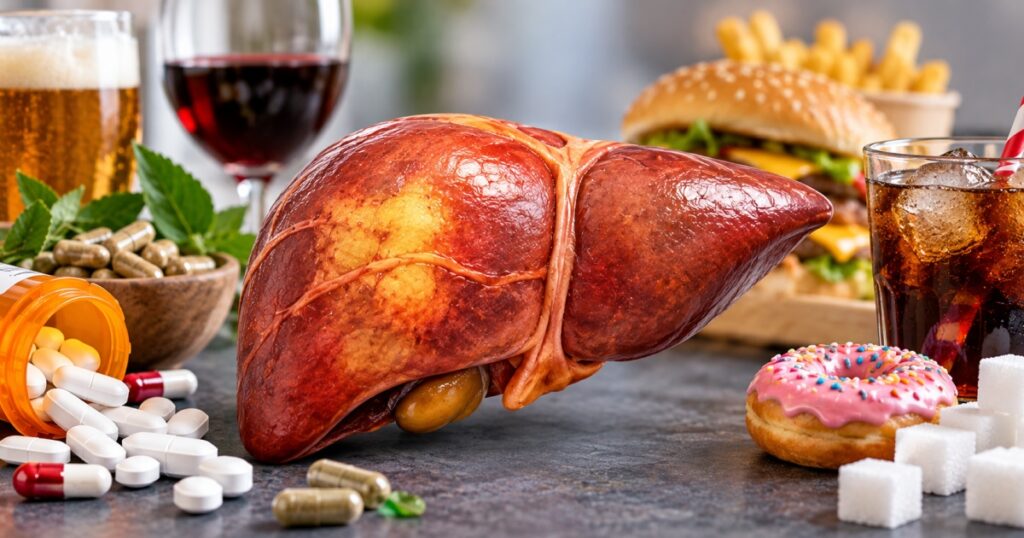 9 Everyday Things That Are Quietly Damaging Your Liver - Featured image