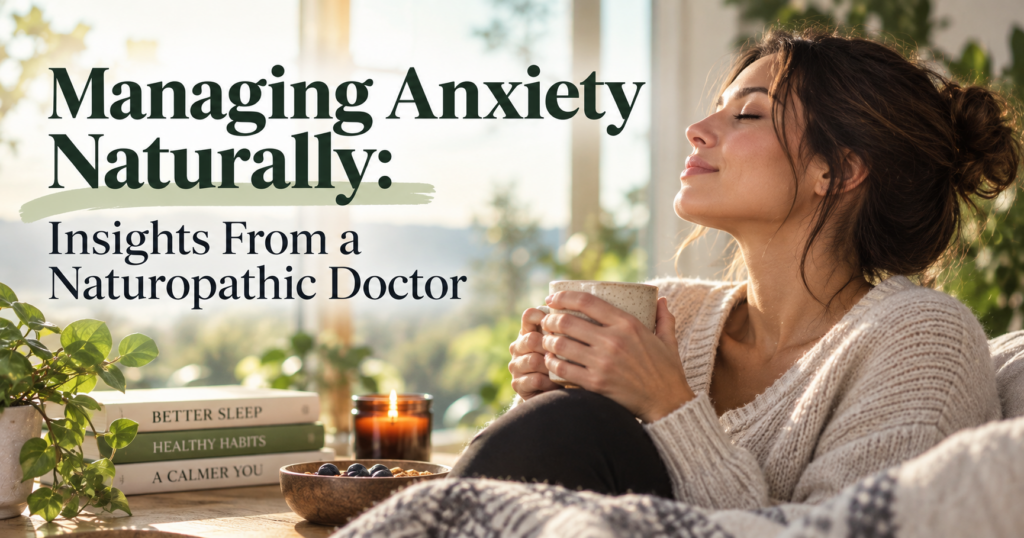 Managing Anxiety Naturally: Insights From a Naturopathic Doctor - Featured image