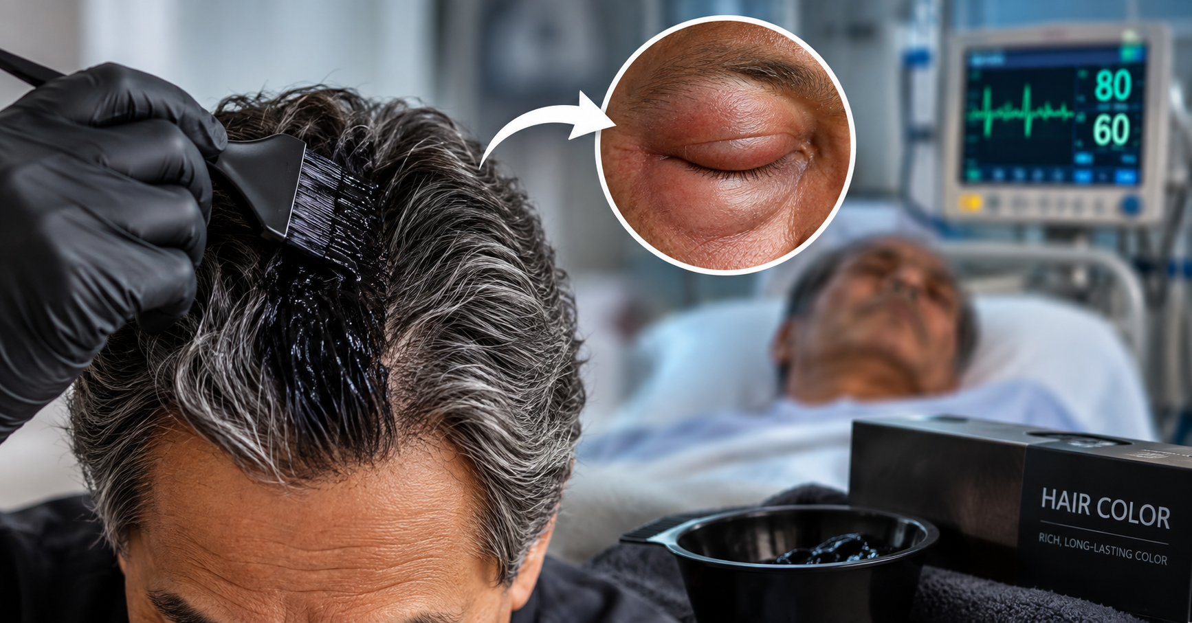 He Dyed His Hair and Two Days Later Fainted Twice — Here’s Why