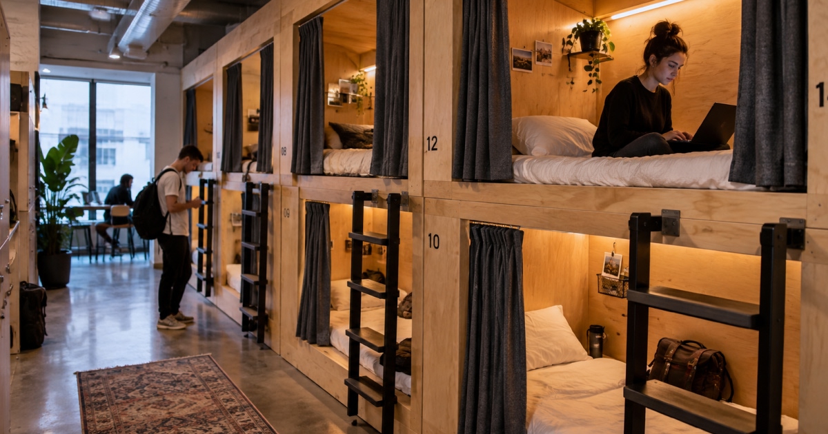 Why Some Young People Are Choosing to Live in “Pods” Instead of Apartments
